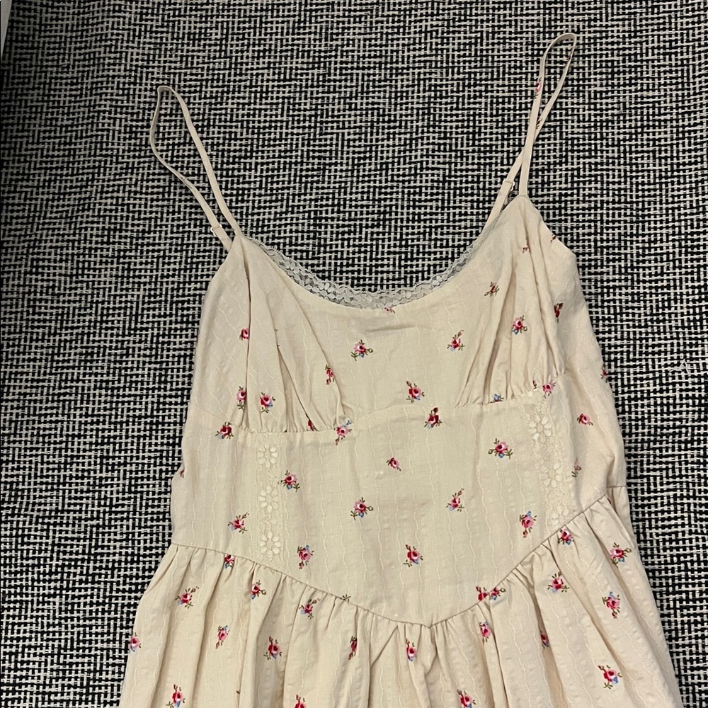 Floral Spaghetti Strap Dress